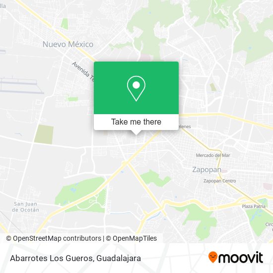 Abarrotes Los Gueros map