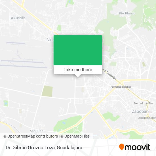 Mapa de Dr. Gibran Orozco Loza