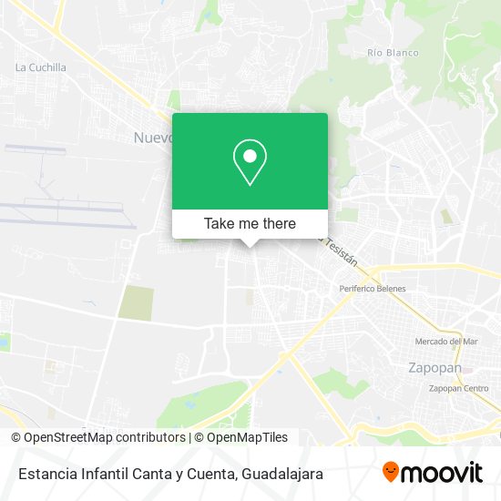 Estancia Infantil Canta y Cuenta map