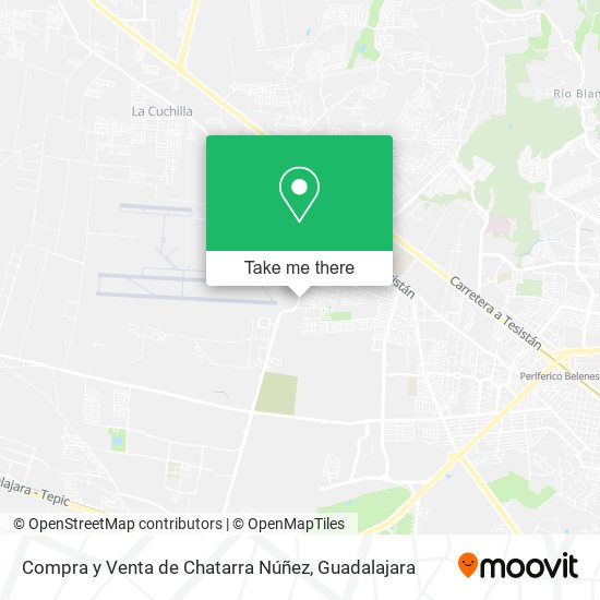 Compra y Venta de Chatarra Núñez map