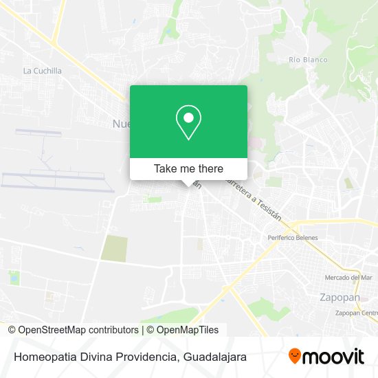 Mapa de Homeopatia Divina Providencia