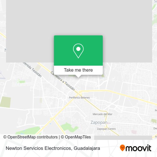 Mapa de Newton Servicios Electronicos