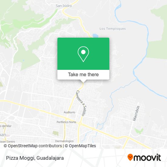 Pizza Moggi map