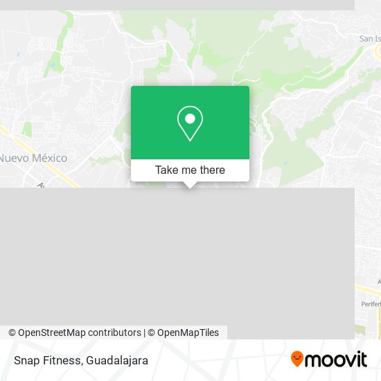 Snap Fitness map