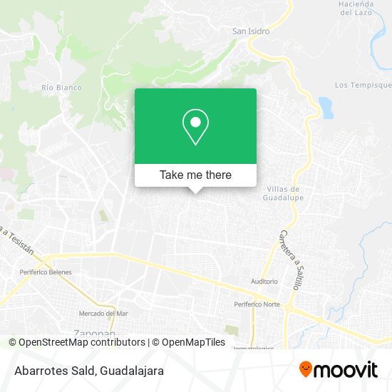 Abarrotes Sald map