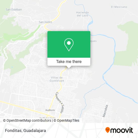 Fonditas map