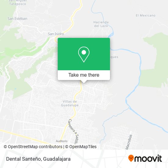 Dental Santeño map