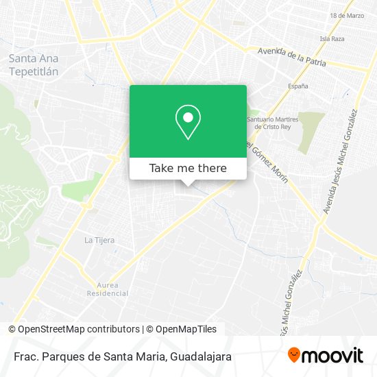 Frac. Parques de Santa Maria map