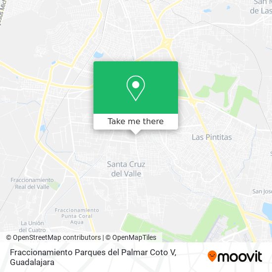 Fraccionamiento Parques del Palmar Coto V map