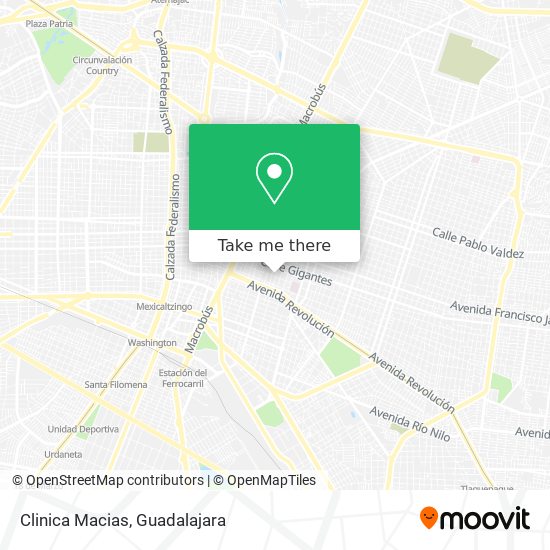 Clinica Macias map