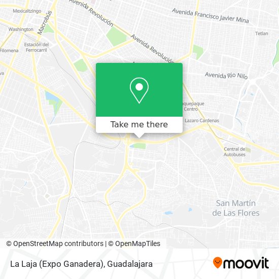 La Laja (Expo Ganadera) map