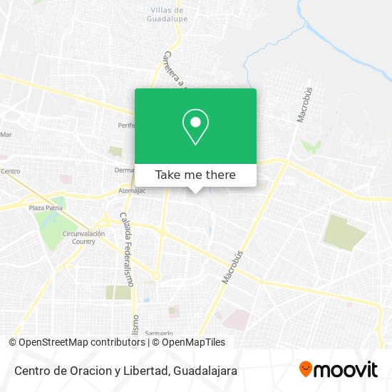 Centro de Oracion y Libertad map