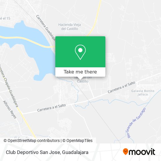 Club Deportivo San Jose map