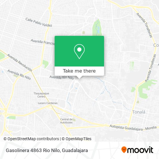 Gasolinera 4863 Rio Nilo map