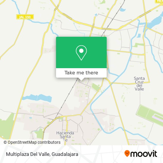 Multiplaza Del Valle map