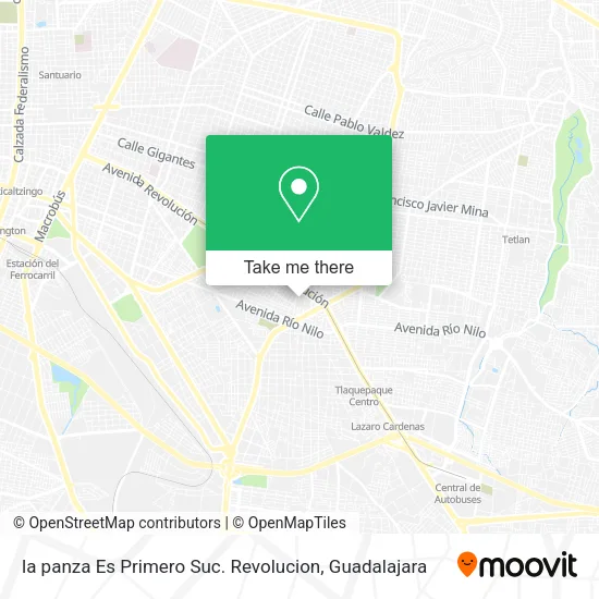 la panza Es Primero Suc. Revolucion map