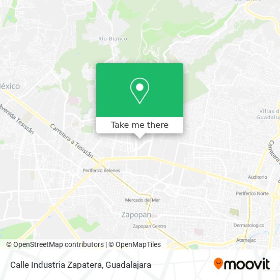 Calle Industria Zapatera map