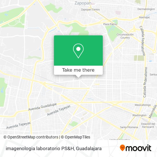 imagenologia laboratorio PS&H map