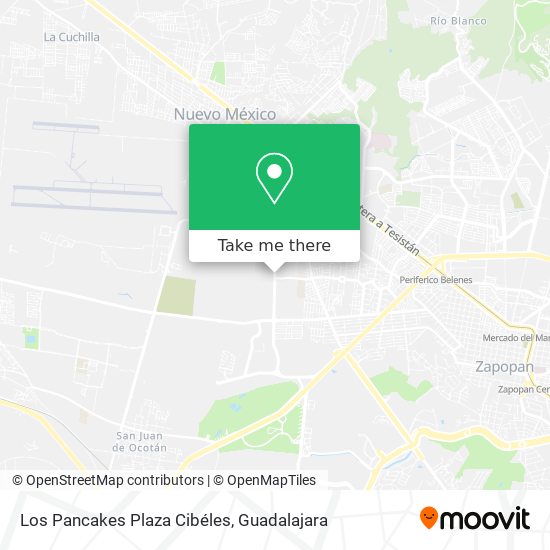 Mapa de Los Pancakes Plaza Cibéles
