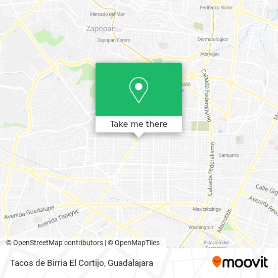 Tacos de Birria El Cortijo map