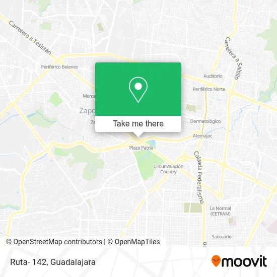 Ruta- 142 map