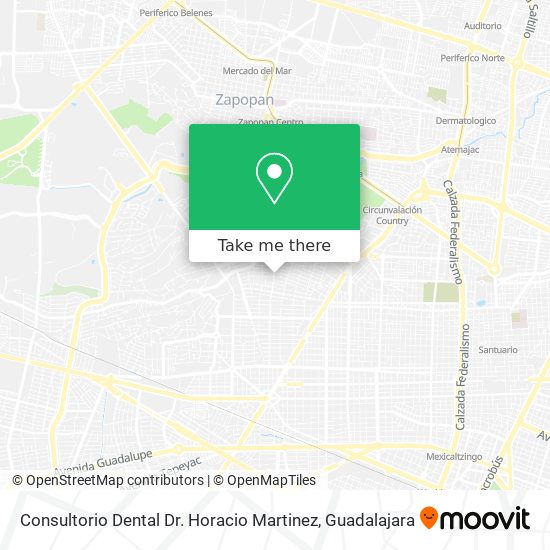 Consultorio Dental Dr. Horacio Martinez map