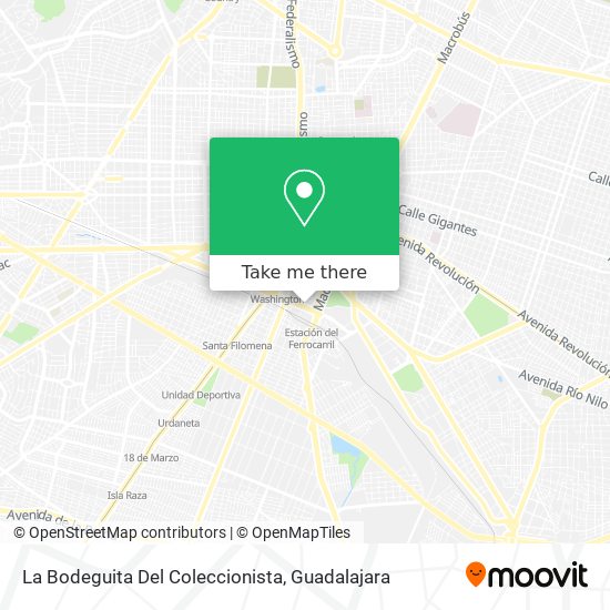 La Bodeguita Del Coleccionista map
