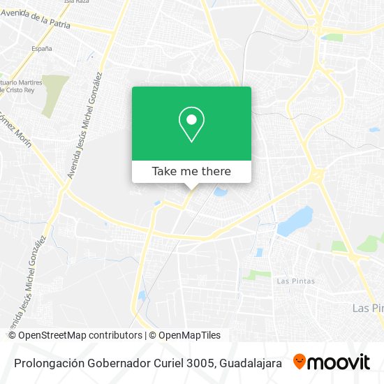 Prolongación Gobernador Curiel 3005 map