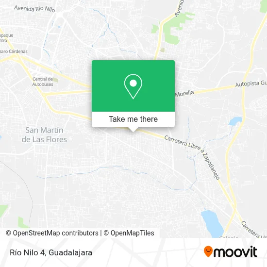 Río Nilo 4 map