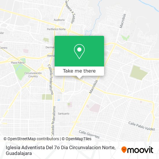 Iglesia Adventista Del 7o Dia Circunvalacion Norte map
