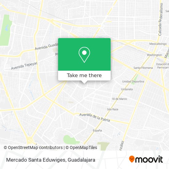 Mercado Santa Eduwiges map