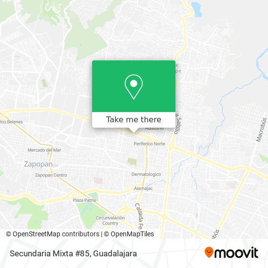 Secundaria Mixta #85 map