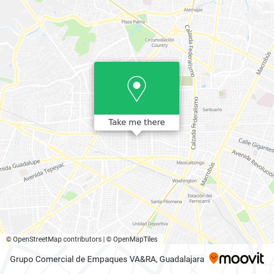 Grupo Comercial de Empaques VA&RA map
