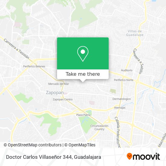 Doctor Carlos Villaseñor 344 map