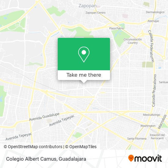 Colegio Albert Camus map