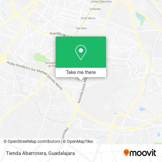 Mapa de Tienda Abarrotera