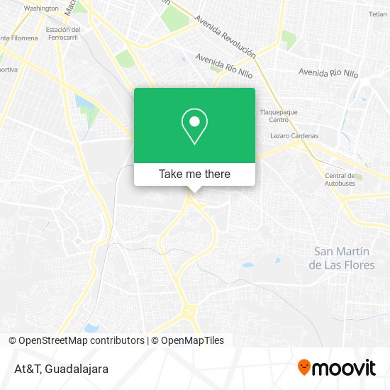 At&T map