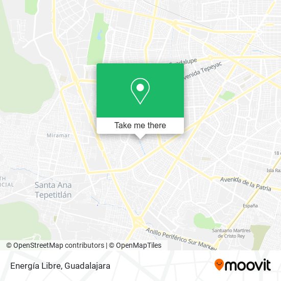 Mapa de Energía Libre