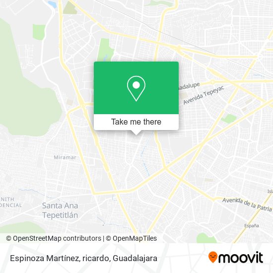 Espinoza Martínez, ricardo map