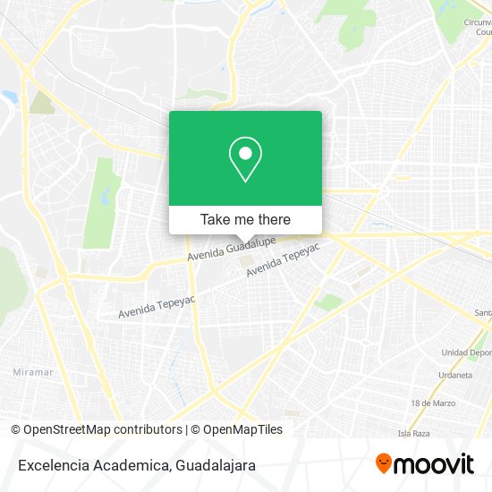 Mapa de Excelencia Academica