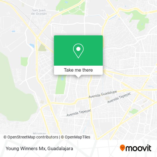 Young Winners Mx map