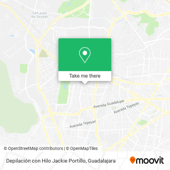 Depilación con Hilo Jackie Portillo map