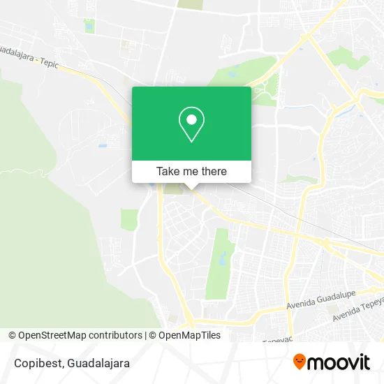 Copibest map