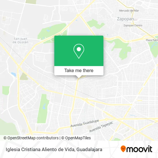 Iglesia Cristiana Aliento de Vida map