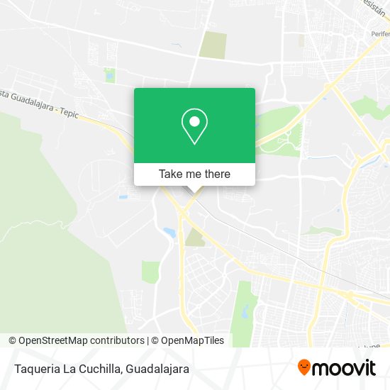 Taqueria La Cuchilla map