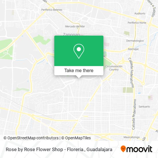 Rose by Rose Flower Shop - Florería. map
