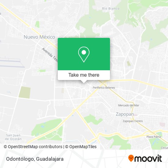 Mapa de Odontólogo