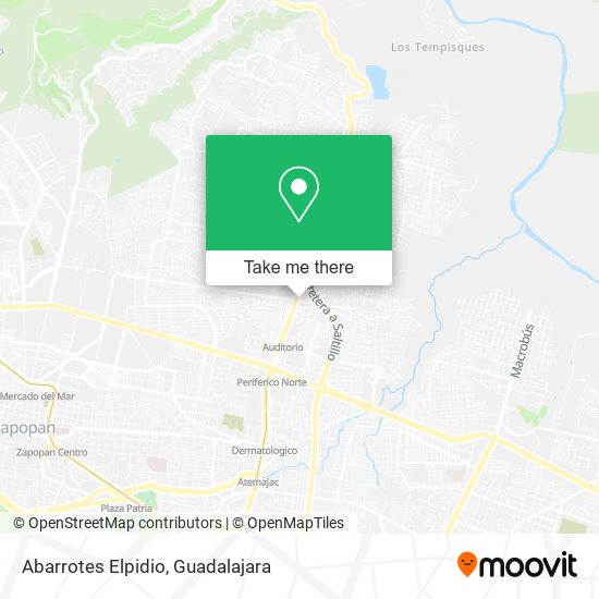 Abarrotes Elpidio map