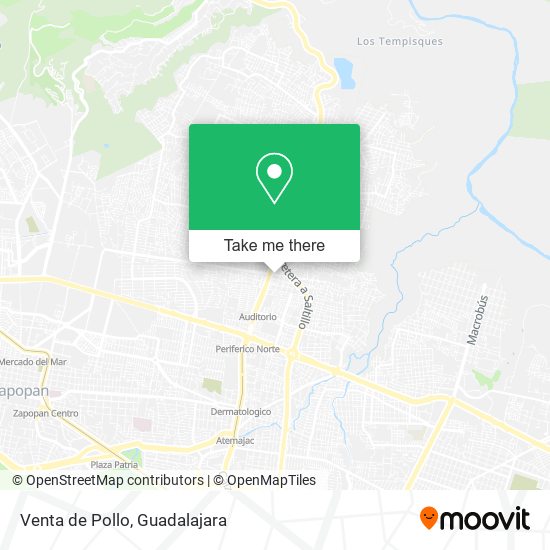 Venta de Pollo map