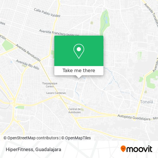 HiperFitness map